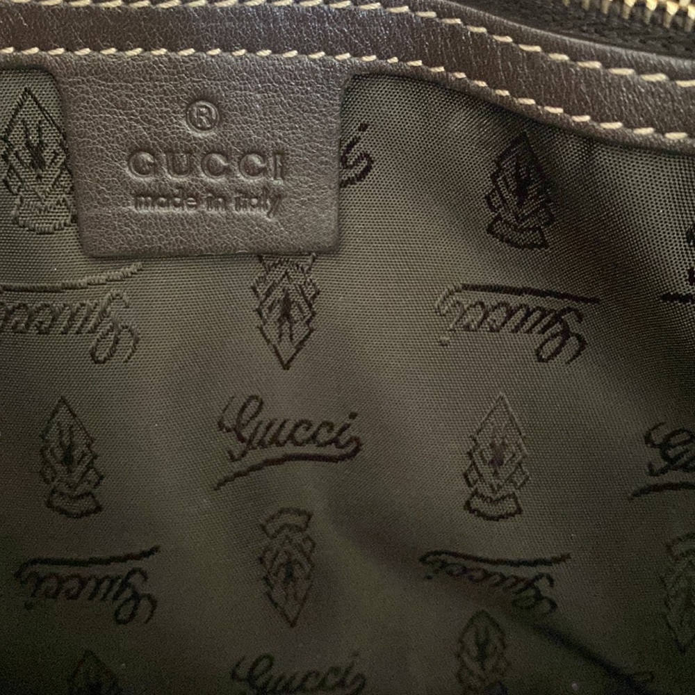 Authentic Vintage Gucci La Cura Del Prodotto Clutch Handbag Excellent Condition - Picture 3 of 3